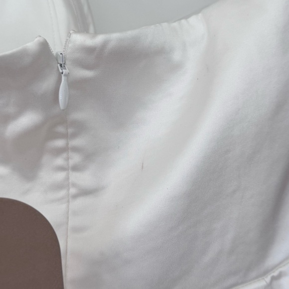 Meshki Marilyn Corset white gown | Wedding dress, rehearsal dinner, meshki dress - Picture 7 of 11